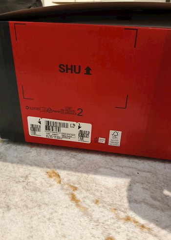 Kırmızı Deri Erkek Boks Eldiveni - Cırtcırtlı - Görsel 3