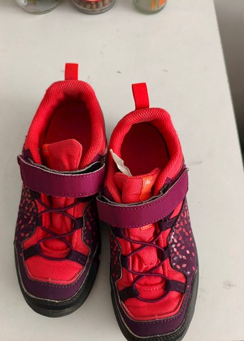 Decathlon Kız Çocuk Renkli Cırt Cırtlı şu geçirmez Ayakkabı - Görsel 2