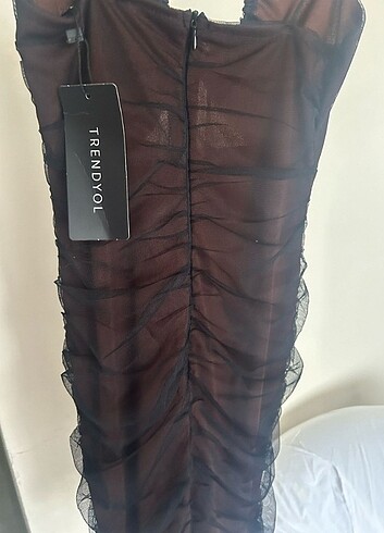 Trendyol & Milla Drape Detaylı Elbise
