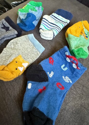 Erkek Çocuk Çok Renkli Çorap Seti - Görsel 2