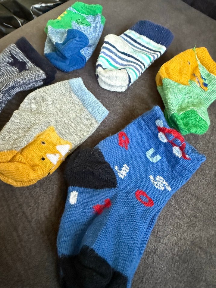 Erkek Çocuk Çok Renkli Çorap Seti - Görsel 2