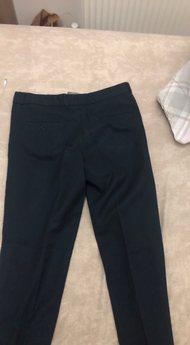 Siyah Erkek Regular Fit Ofis Pantolonu - Görsel 3