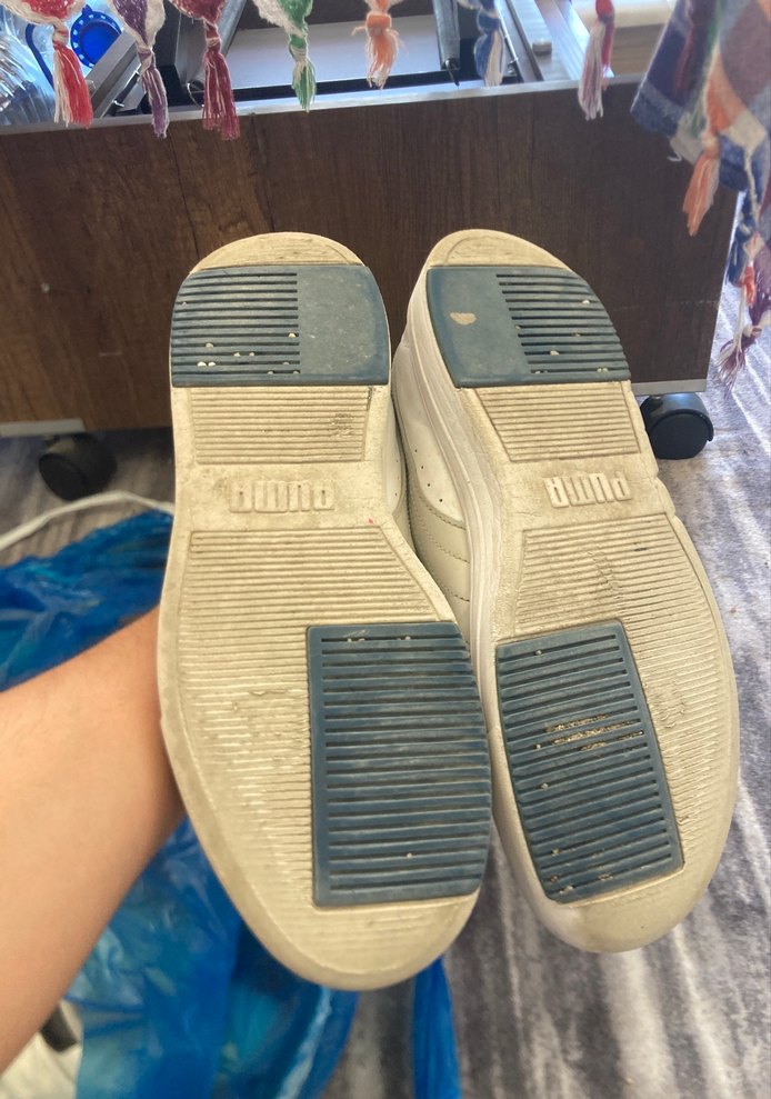 Beyaz Puma  Spor Ayakkabı - Görsel 5