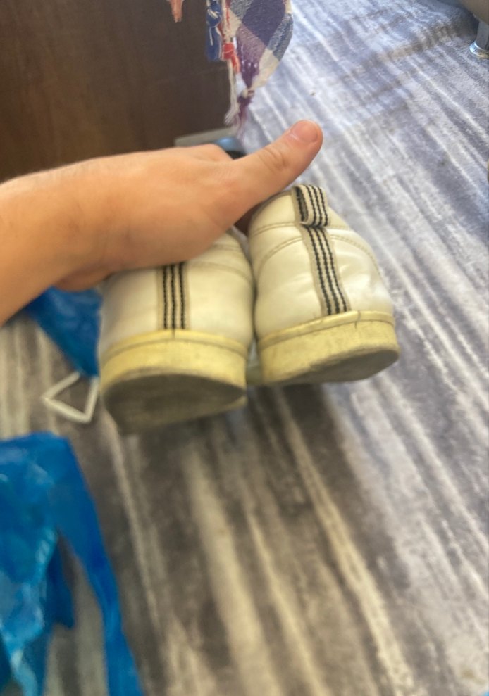 Adidas Beyaz Spor Ayakkabı - Görsel 3