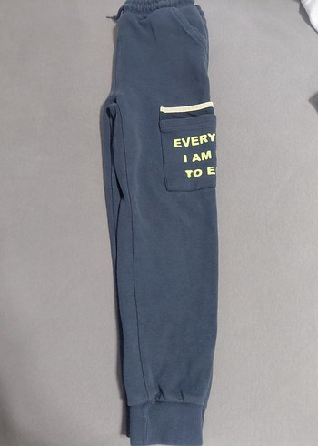 Gri Erkek Çocuk Rahat Kesim Eşofman Altı - Görsel 2