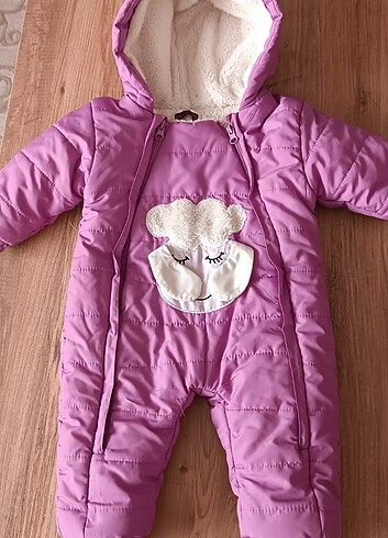 Kız bebek kar tulumu kozmonot