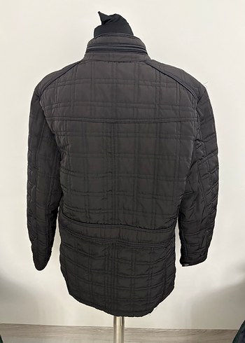 Siyah Düğmeli Erkek Denim Ceket - Görsel 3