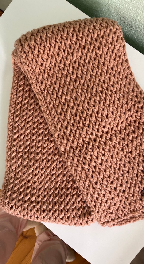 Bej Örgü Çocuk Battaniyesi - Görsel 3