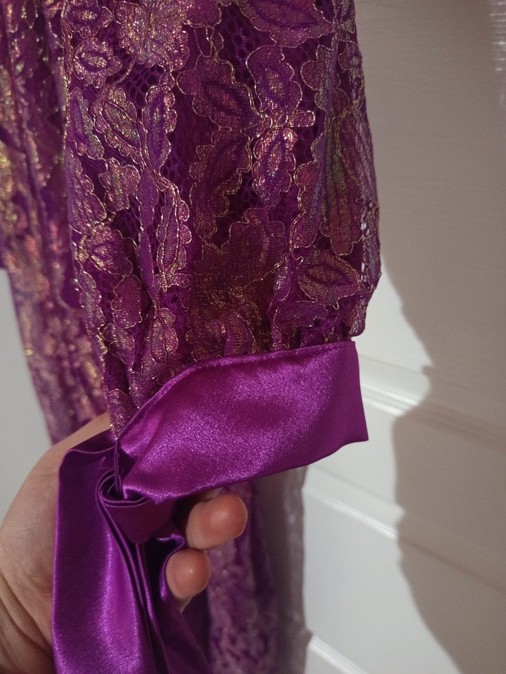 Diger Mor Kadın Uzun Bohem Desenli Giy-Çık - Görsel 3