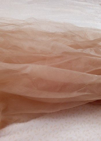 Bej Drapeli Bohem Kadın Saç Aksesuarı - Görsel 4