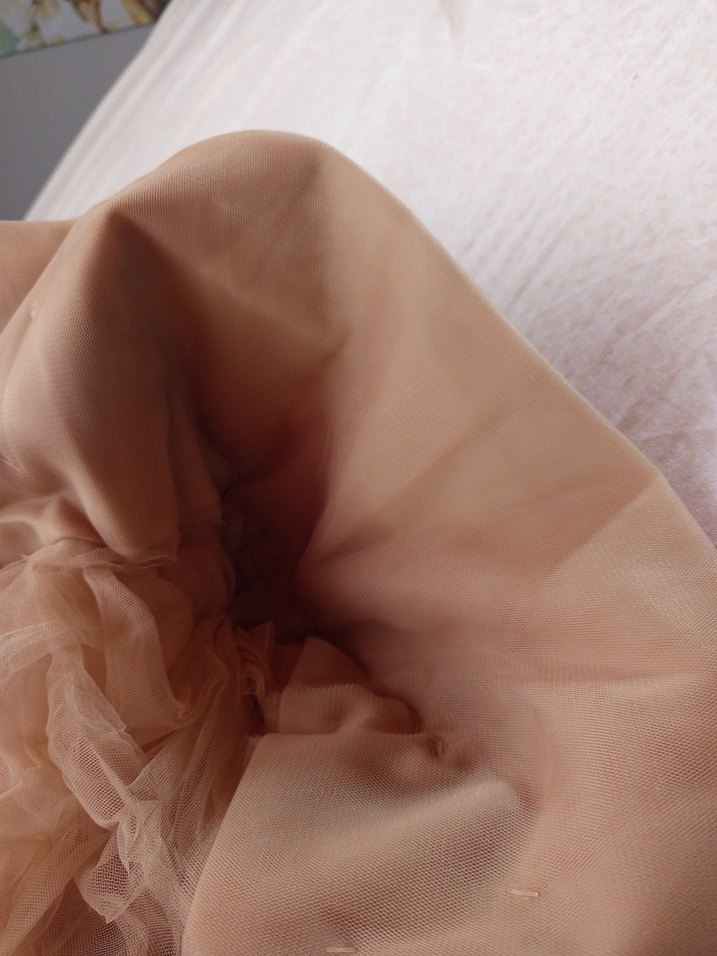 Bej Drapeli Bohem Kadın Saç Aksesuarı - Görsel 3