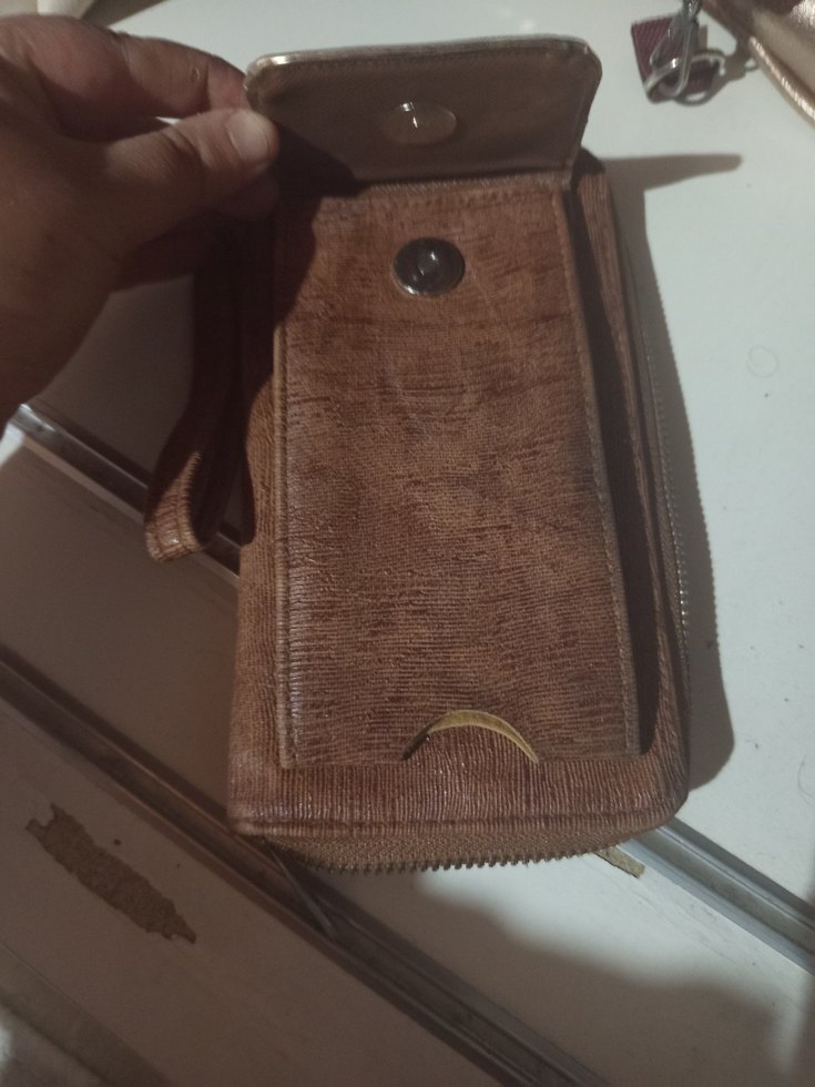 Kahverengi Vintage Kadın Cüzdanı - Görsel 2