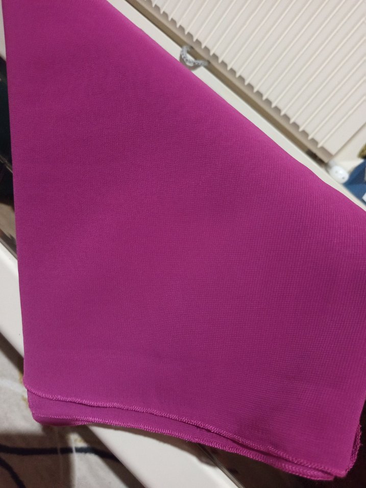 şifon Mor Kadın Şal - Diger - Görsel 2