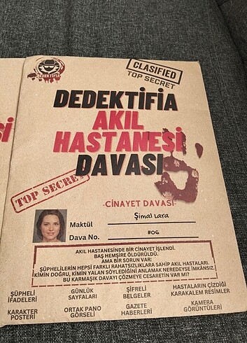 Beden Dedektifia Dedektif Dava Çözme Oyunu