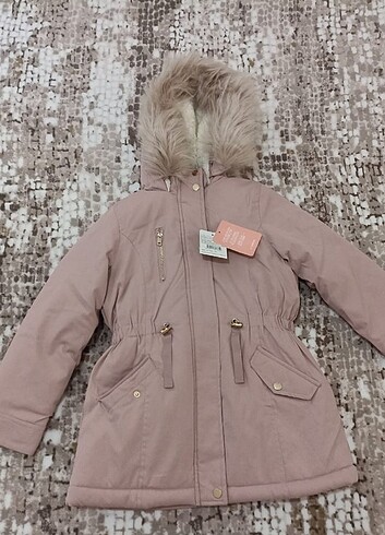 8 Yaş Beden ten rengi Renk LC Waikiki kız çocuk mont 8-9yas