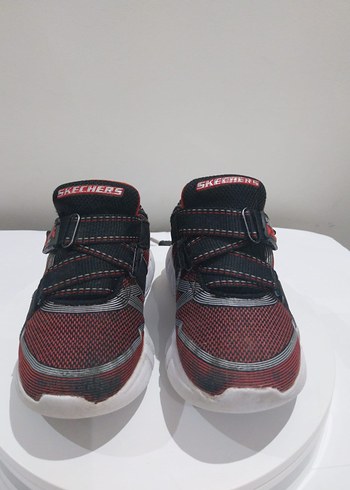 27 Beden kırmızı Renk Sketchers flex glowe Işıklı Erkek Çocuk Spor Ayakkabı