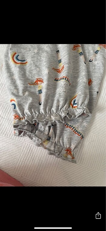 11-12 Yaş Beden Çoçuk pijama