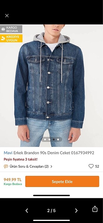 Mavi Jeans Mavi Kot Ceket