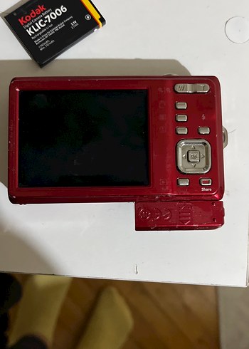 Kırmızı Kodak EasyShare Dijital Kamera - Görsel 2