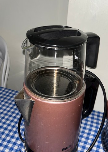 Pembe Elektrikli Çay Makinesi - Görsel 3