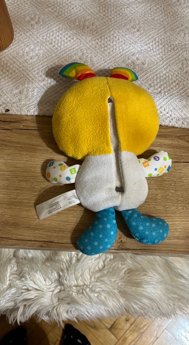 Renkli Eğitici Peluş Oyuncak - Görsel 2