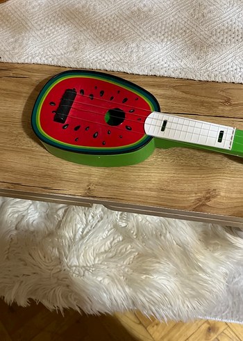 Renkli Karpuz Desenli Ukulele - Görsel 2