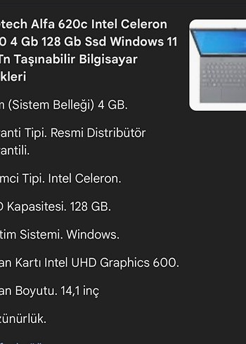 Siyah Hometech Dizüstü Bilgisayar - Görsel 4