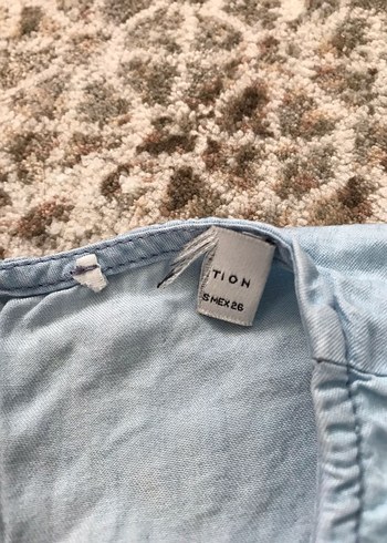 ince kot gömlek  Fırfırlı - Görsel 2