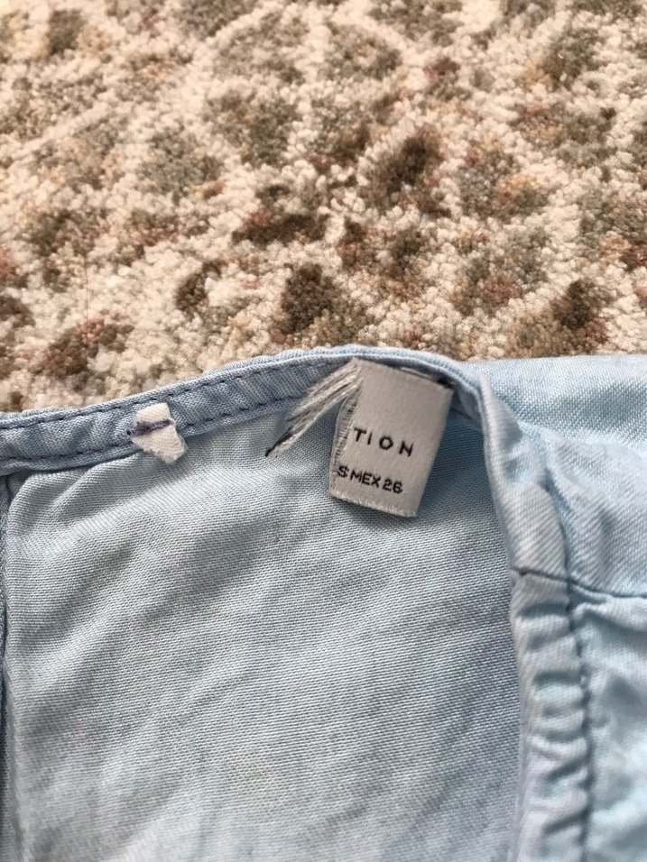 ince kot gömlek  Fırfırlı - Görsel 2