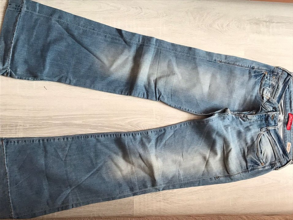 Kadın mavi jean pantolon - Görsel 4