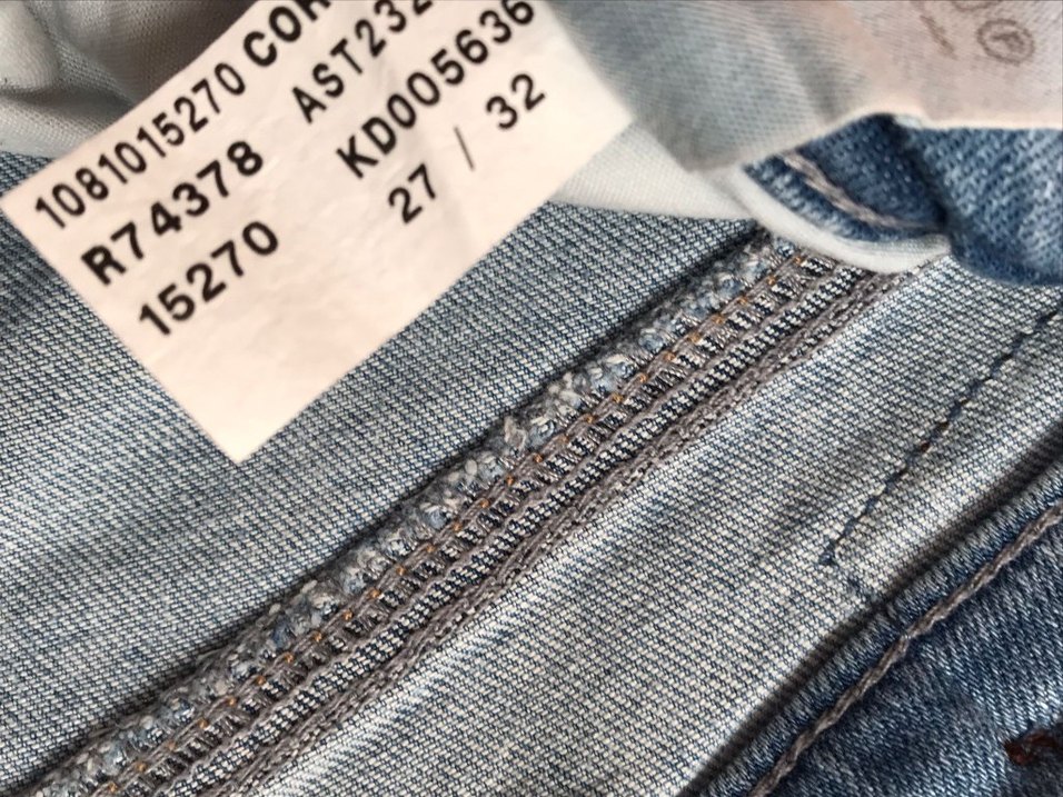 Kadın mavi jean pantolon - Görsel 2