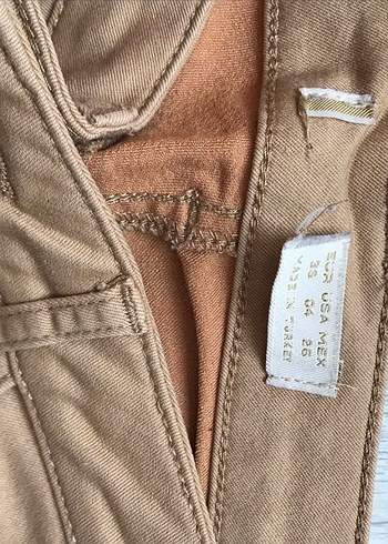 Bej Süet Kadın Kumaş Pantolon - Görsel 2