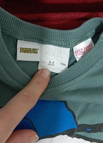 Zara erkek çocuk t-shirt