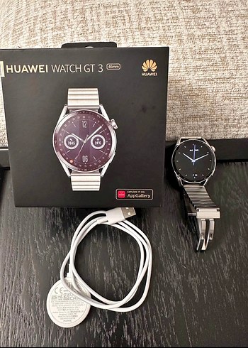 Huawei Watch GT 3 42mm Gri Akıllı Erkek Saati