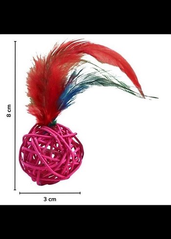 2li ratan evcil hayvan çiğneme topu - Görsel 3