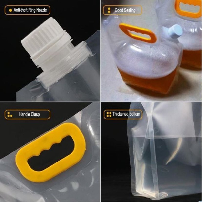 Katlanır İçecek Çantası 2 Litre - Görsel 3