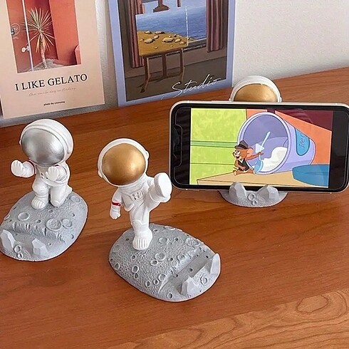  Beden Astronot model telefon tablet standı