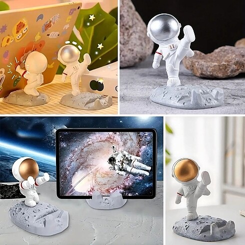  Beden Renk Astronot model telefon tablet standı