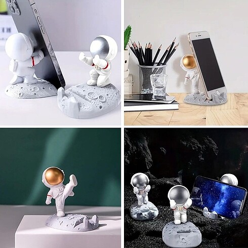 Astronot model telefon tablet standı