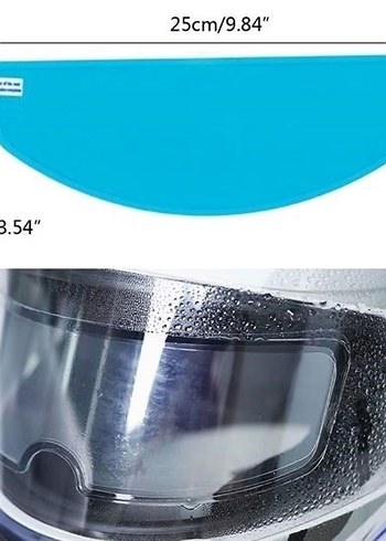 Kask bu önleyici yağmur kaydırıcı - Görsel 6