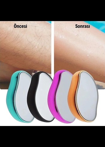 Parlak Turuncu Cam ve Ayna Tıraş Aparatı - Görsel 3