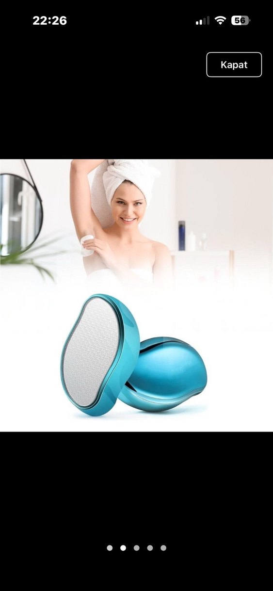 Parlak Turuncu Cam ve Ayna Tıraş Aparatı - Görsel 2