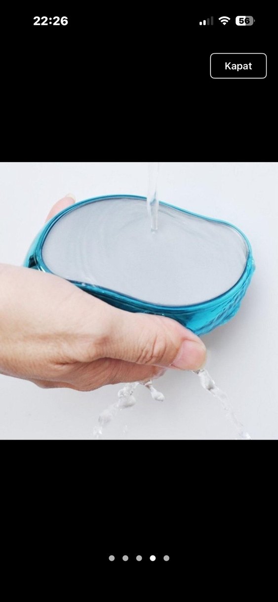 Parlak Turuncu Cam ve Ayna Tıraş Aparatı - Görsel 4