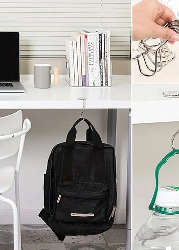 Renkli Baskılı Çanta ve Aksesuar Askısı - Görsel 2