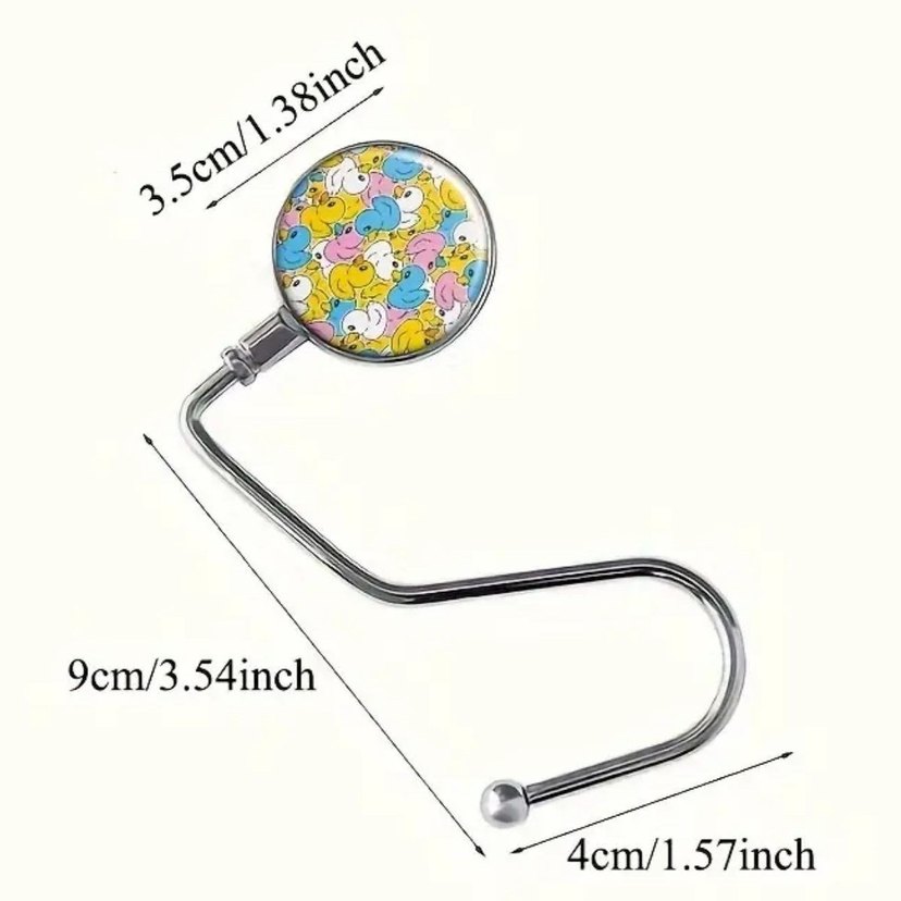 Renkli Baskılı Çanta ve Aksesuar Askısı - Görsel 4