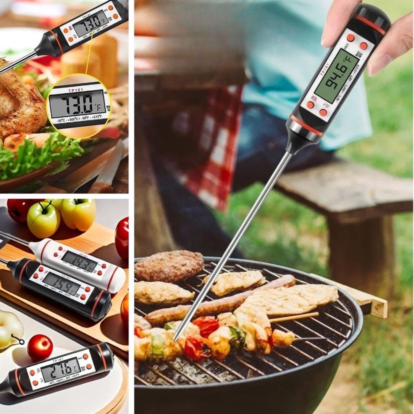 Renkli Dijital Et Termometresi - Görsel 4