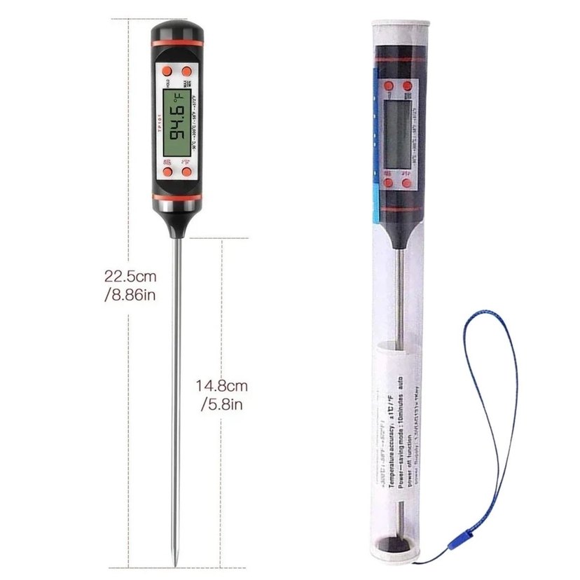 Renkli Dijital Et Termometresi - Görsel 5