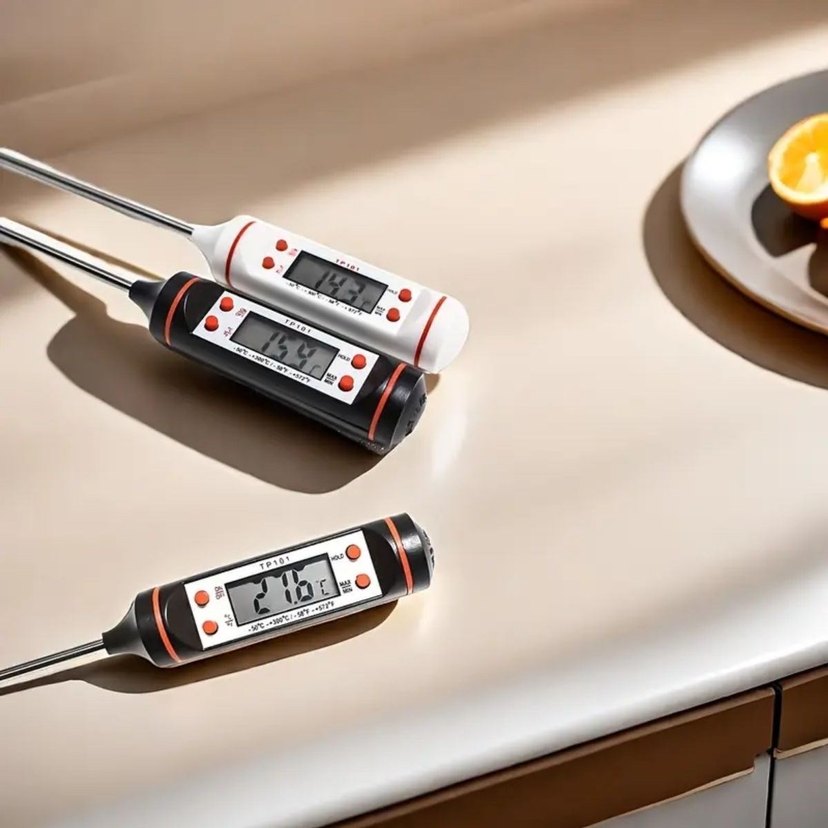 Renkli Dijital Et Termometresi - Görsel 3