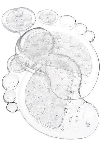 Şeffaf Ayak İzli Göğüs Pedi - Görsel 2