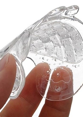 Şeffaf Ayak İzli Göğüs Pedi - Görsel 3